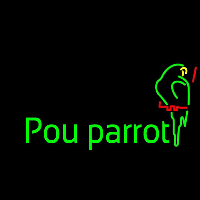 Pou Parrot Neonkyltti