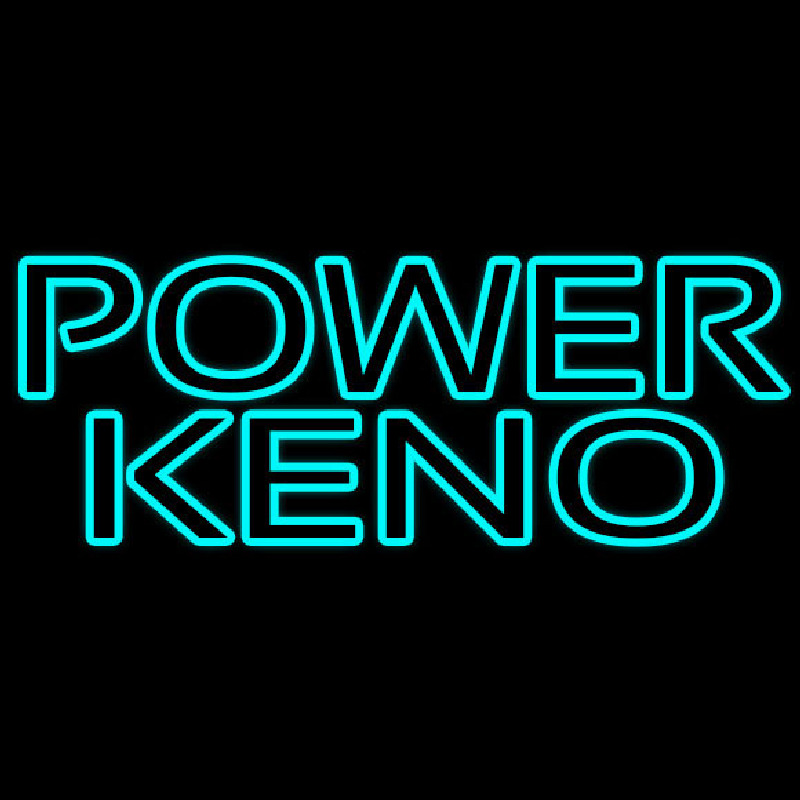 Power Keno 3 Neonkyltti