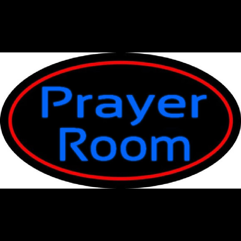 Prayer Room With Border Neonkyltti