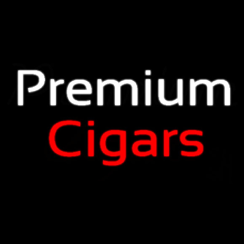 Premium Cigars Neonkyltti