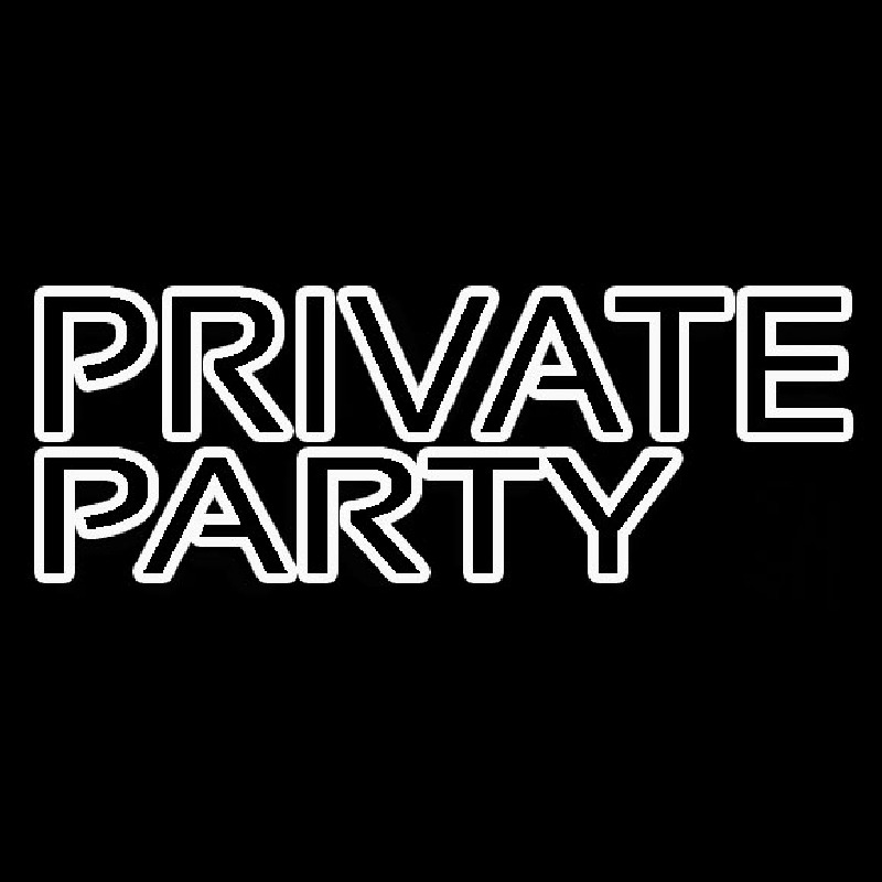 Private Party Neonkyltti