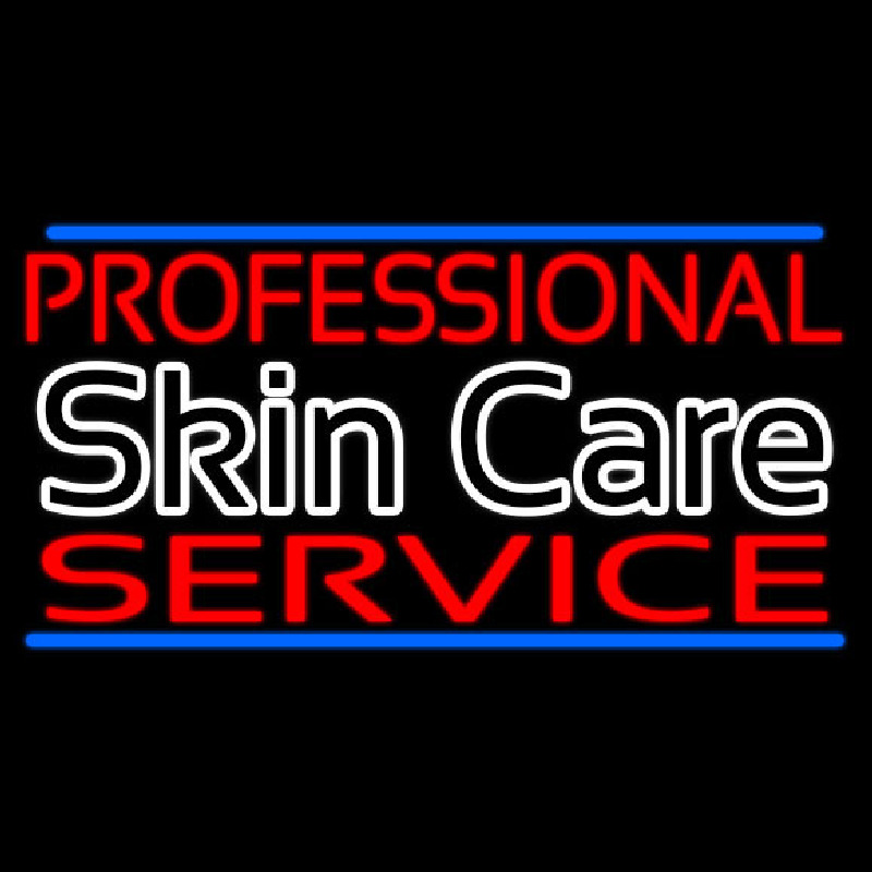 Professional Skin Care Service Neonkyltti