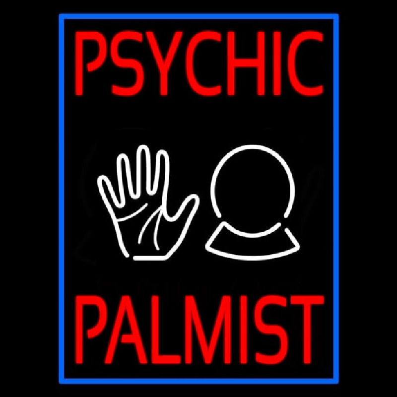 Psychic Palmist Neonkyltti