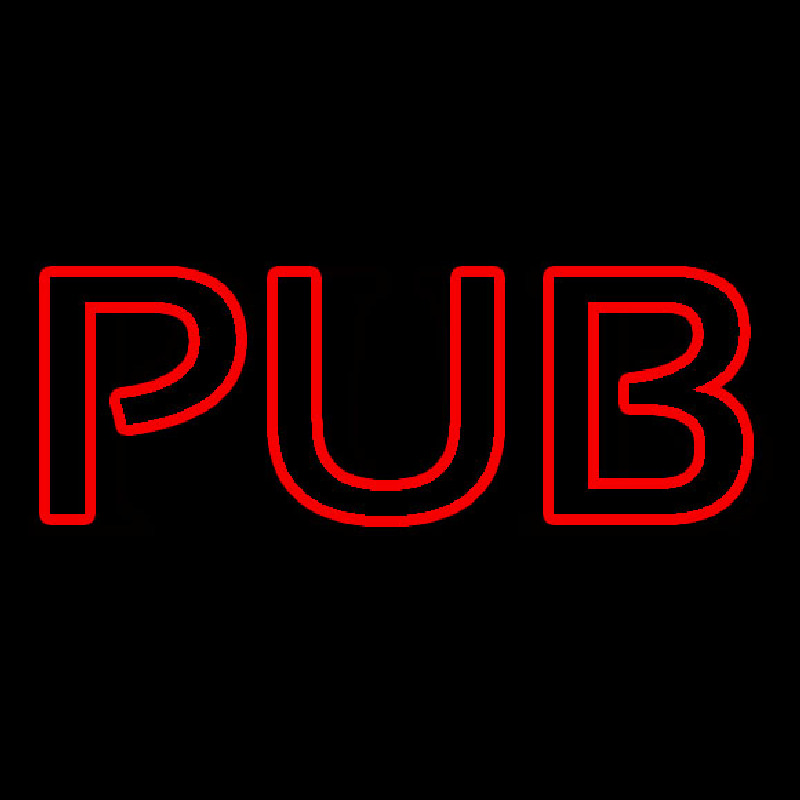 Pub Red Neonkyltti