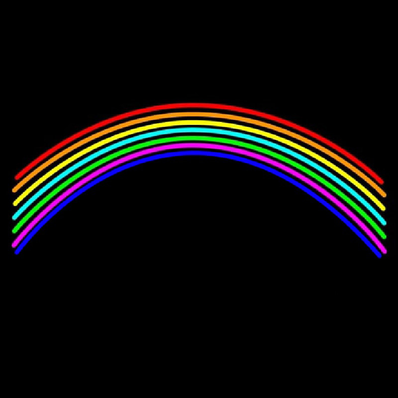 Rainbow Blank Neonkyltti