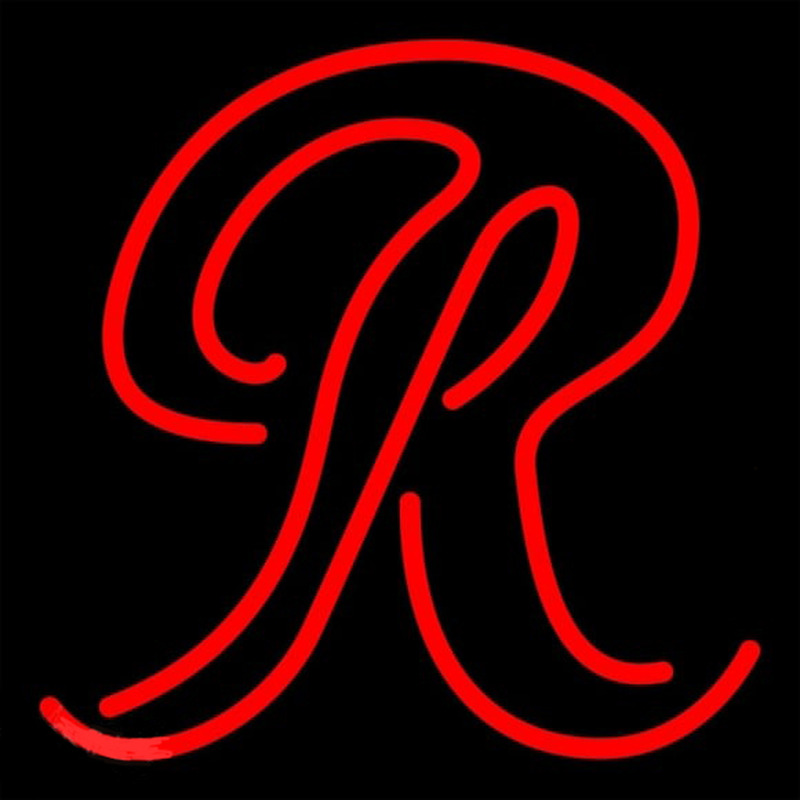 Rainier R Beer Sign Neonkyltti