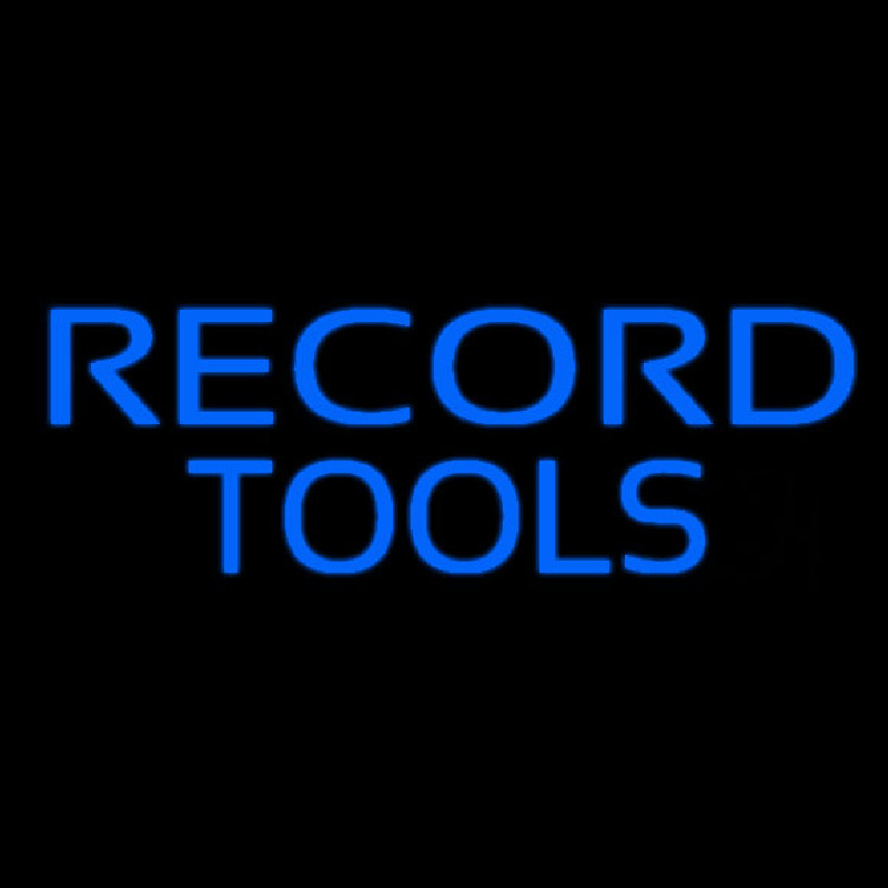 Record Tools Neonkyltti