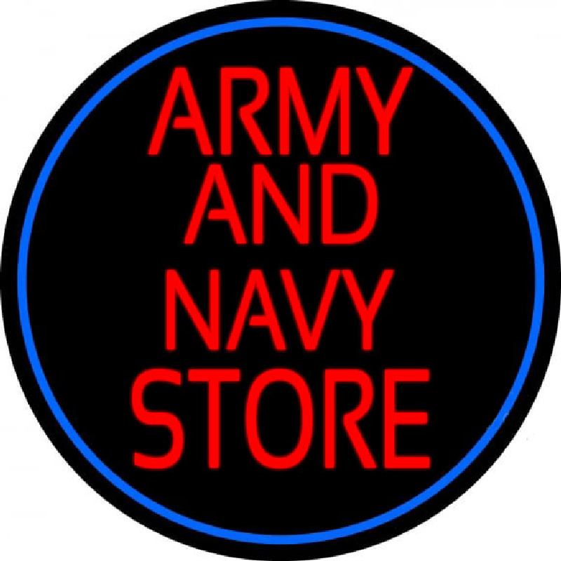 Red Army And Navy Store Neonkyltti
