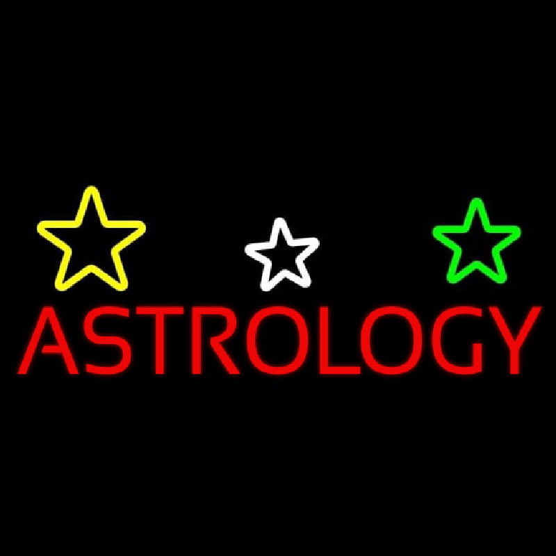 Red Astrology Neonkyltti