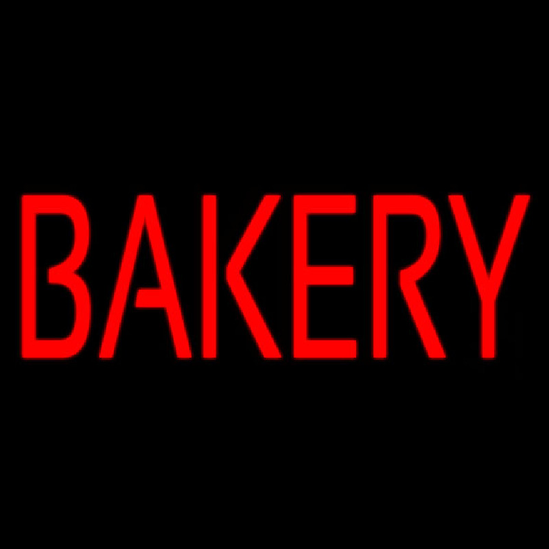 Red Bakery Neonkyltti