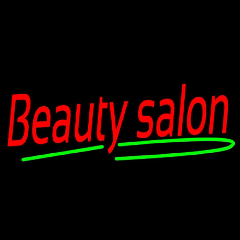 Red Beauty Salon Neonkyltti