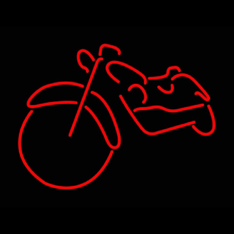 Red Bike Logo Neonkyltti