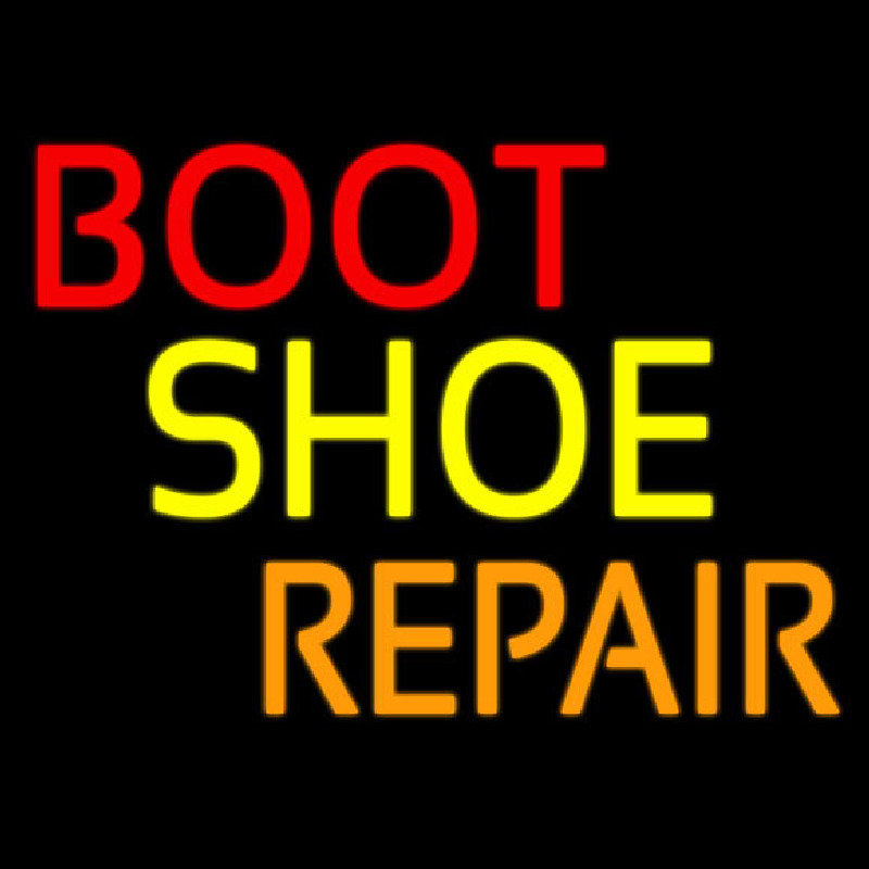 Red Boot Shoe Repair Neonkyltti