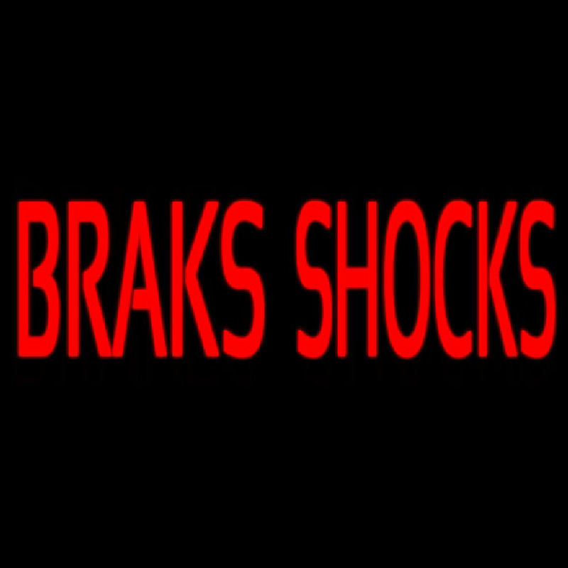 Red Brakes Shocks Neonkyltti