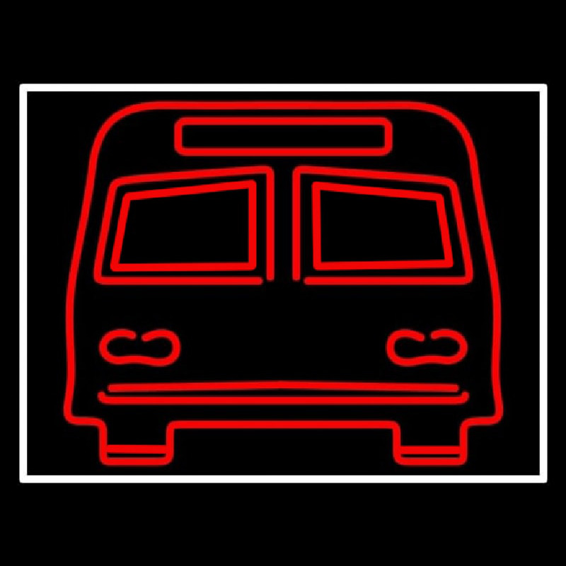 Red Bus Neonkyltti