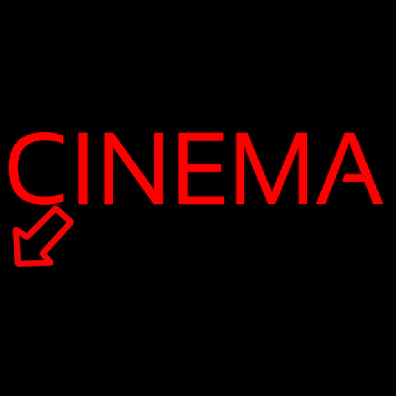 Red Cinema Here Neonkyltti