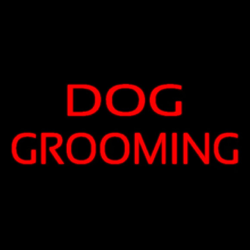 Red Dog Grooming Neonkyltti