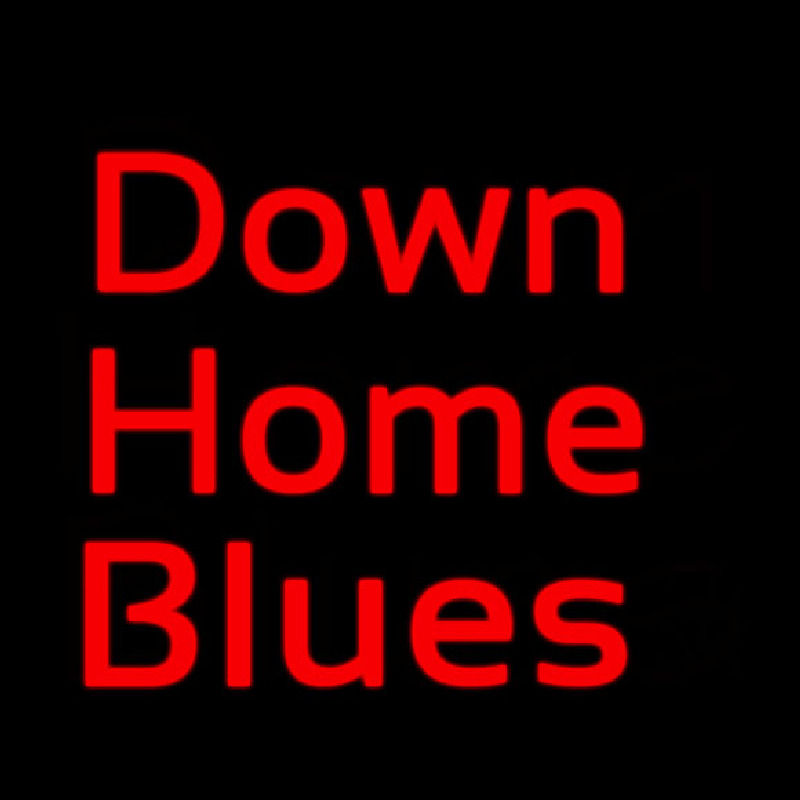 Red Down Home Blues Neonkyltti