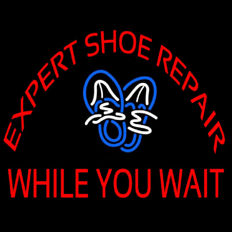 Red E pert Shoe Repair Neonkyltti