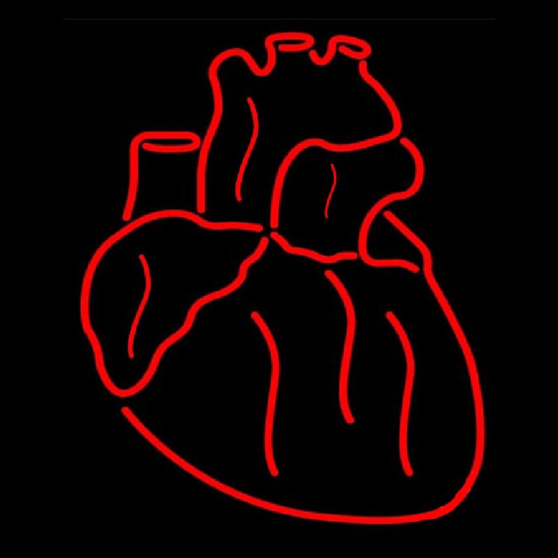 Red Heart Neonkyltti