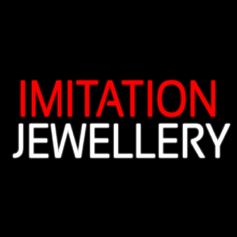 Red Imitation White Jewelry Neonkyltti