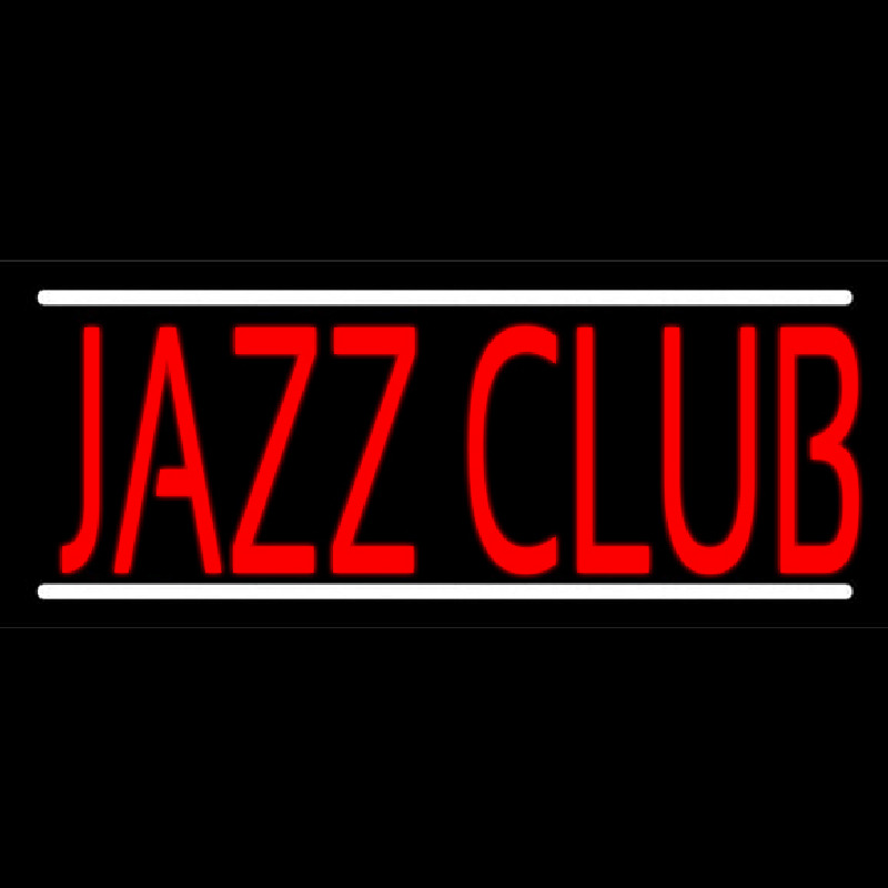 Red Jazz Club Neonkyltti