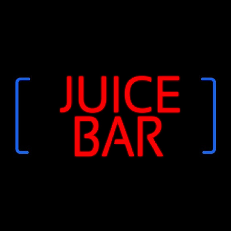 Red Juice Bar Neonkyltti