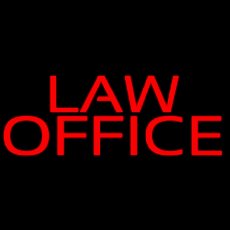 Red Law Office Neonkyltti
