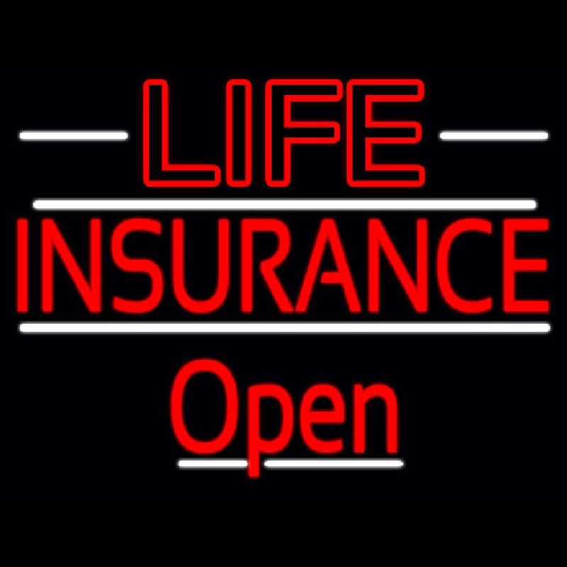 Red Life Insurance Open Neonkyltti