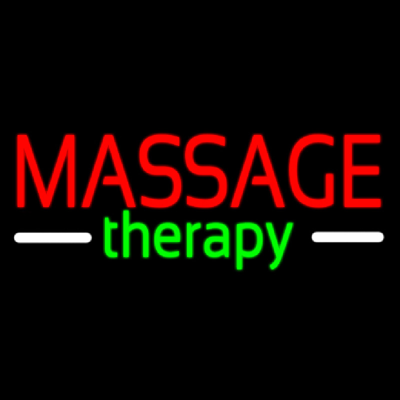 Red Massage Therapy Neonkyltti