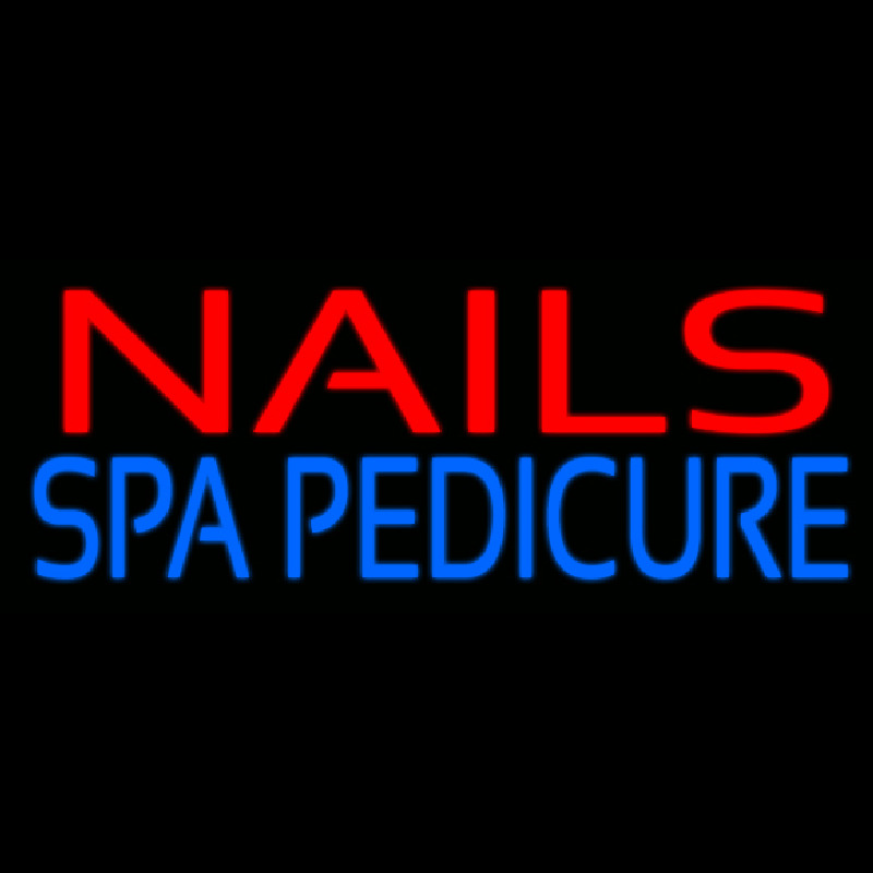 Red Nails Spa Pedicure Neonkyltti