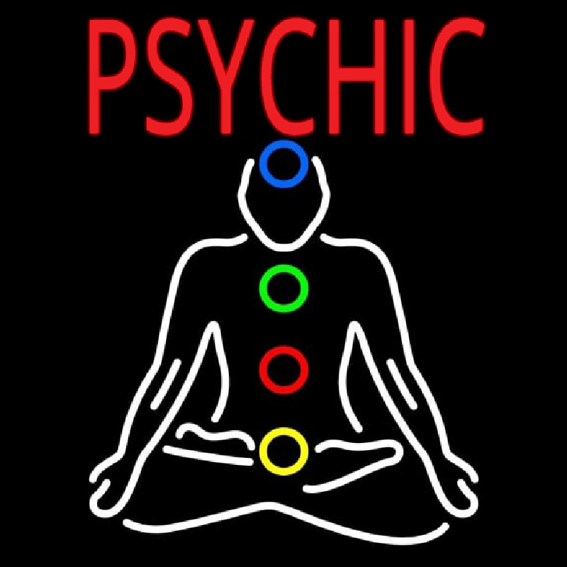 Red Psychic Neonkyltti