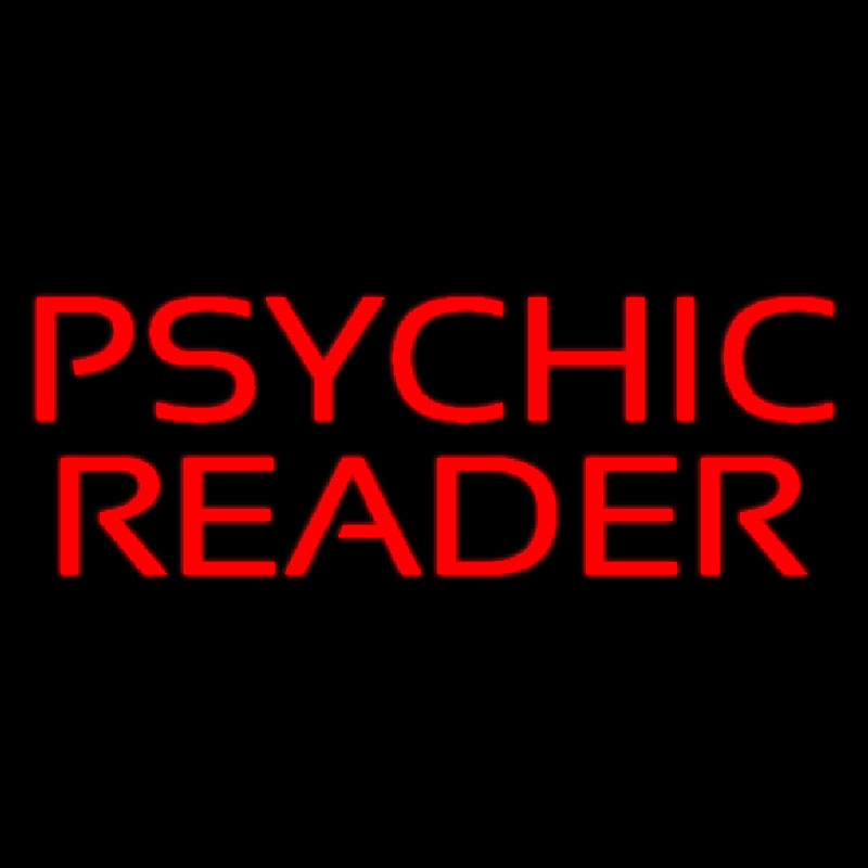 Red Psychic Reader Neonkyltti