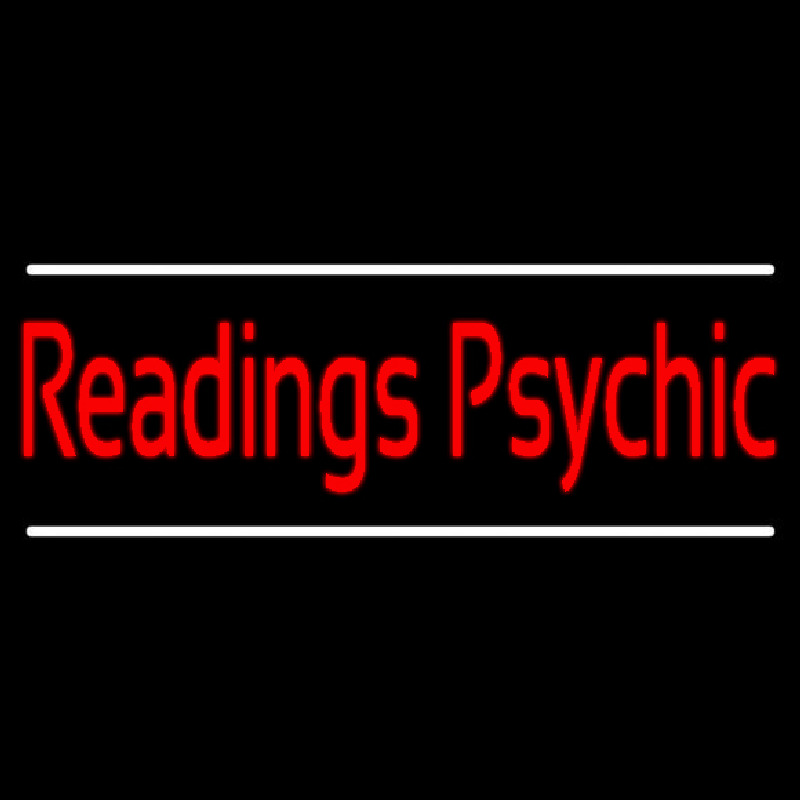 Red Psychic Readings White Line Neonkyltti