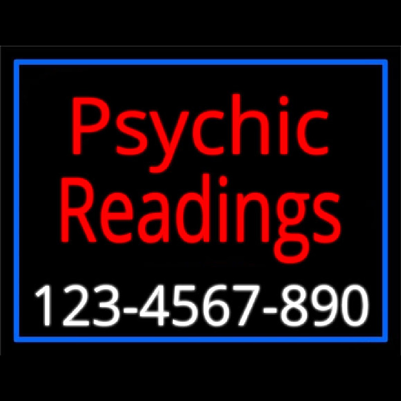 Red Psychic Readings With White Phone Number Neonkyltti