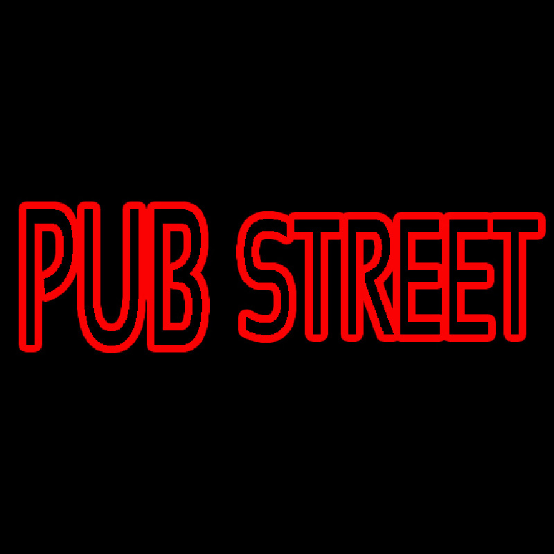 Red Pub Street Neonkyltti