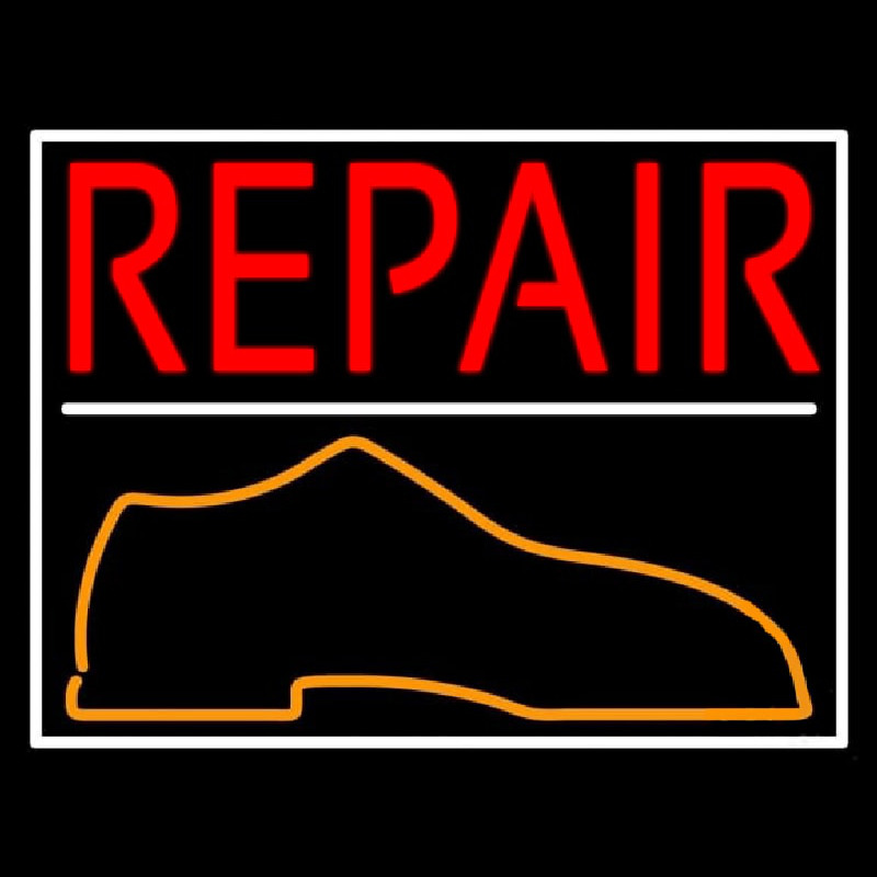 Red Repair Shoe Neonkyltti
