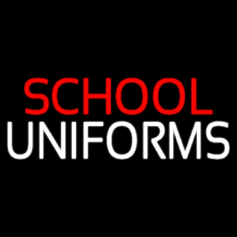 Red School White Uniforms Neonkyltti