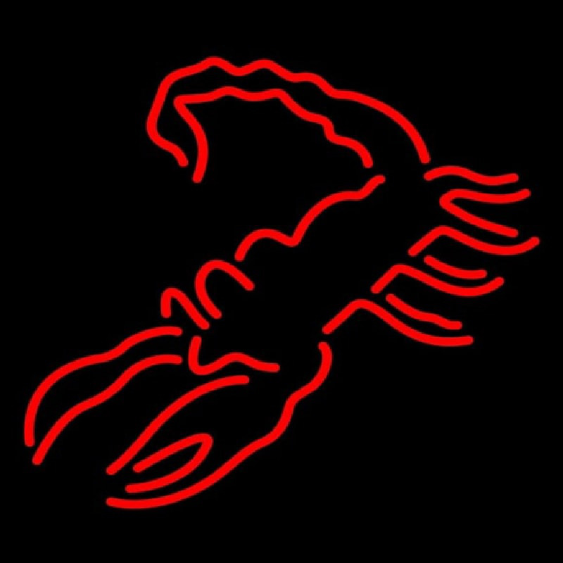 Red Scorpion Logo Neonkyltti