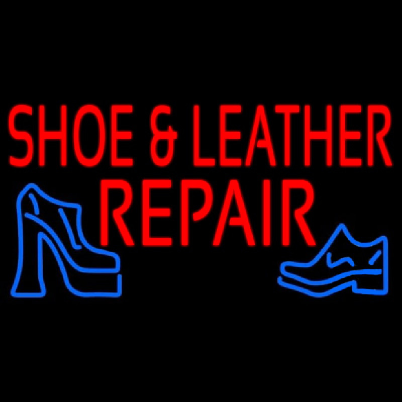 Red Shoe And Leather Repair Neonkyltti