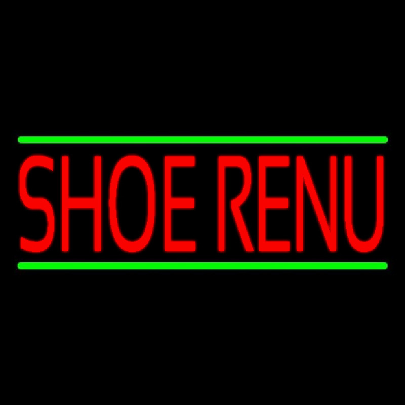 Red Shoe Renu Green Line Neonkyltti