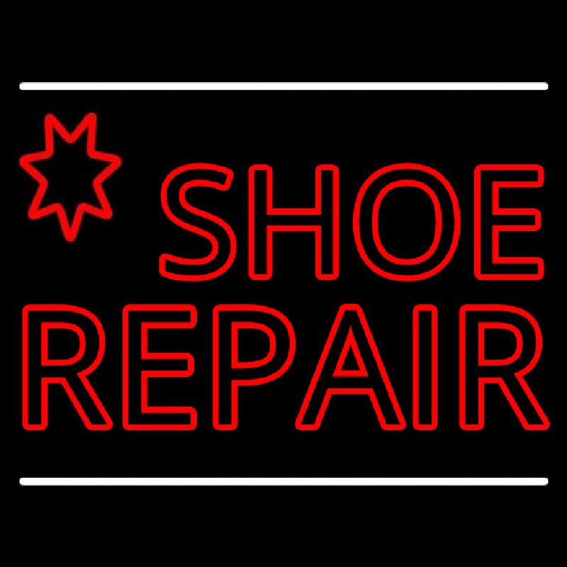 Red Shoe Repair Neonkyltti