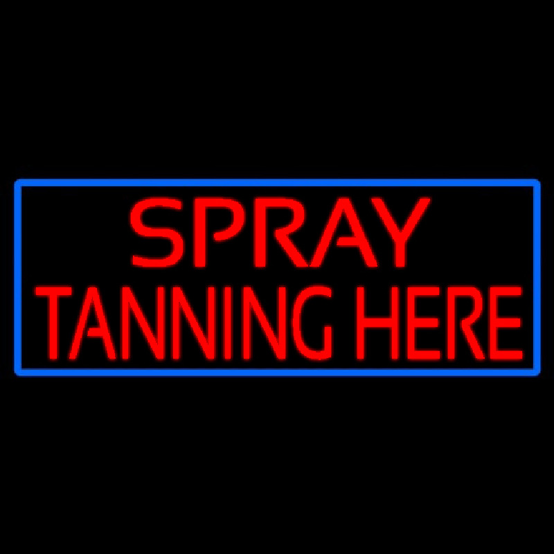 Red Spray Tanning Here Neonkyltti