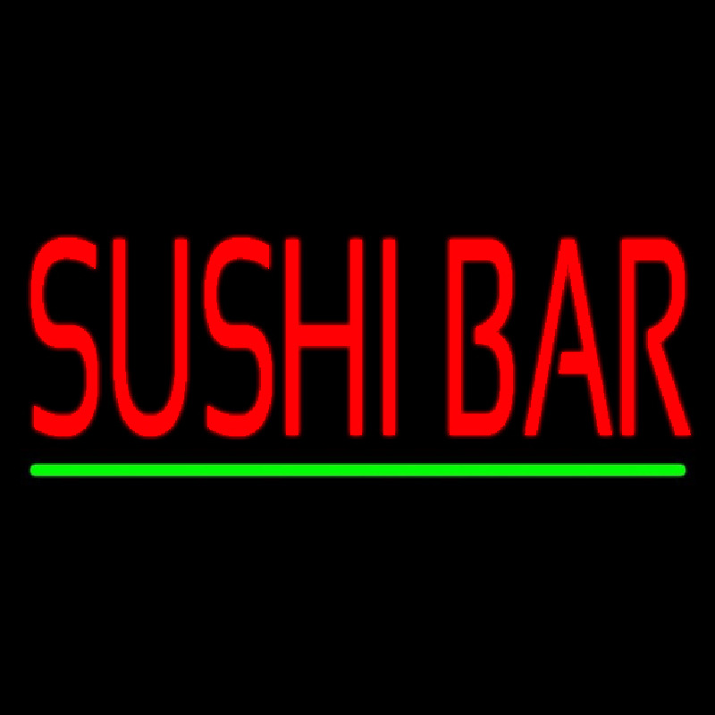 Red Sushi Bar Neonkyltti