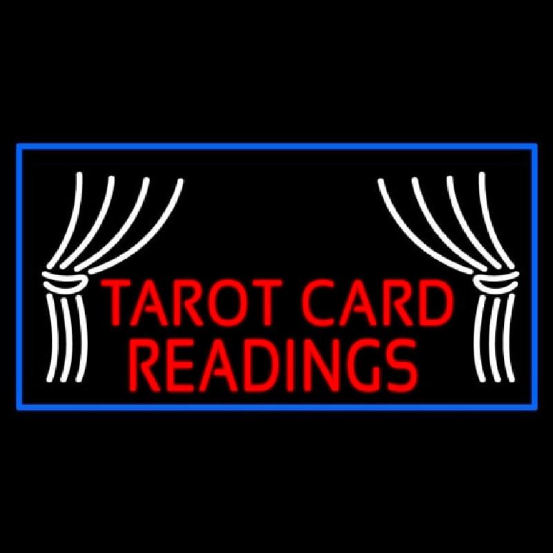 Red Tarot Card Readings Neonkyltti