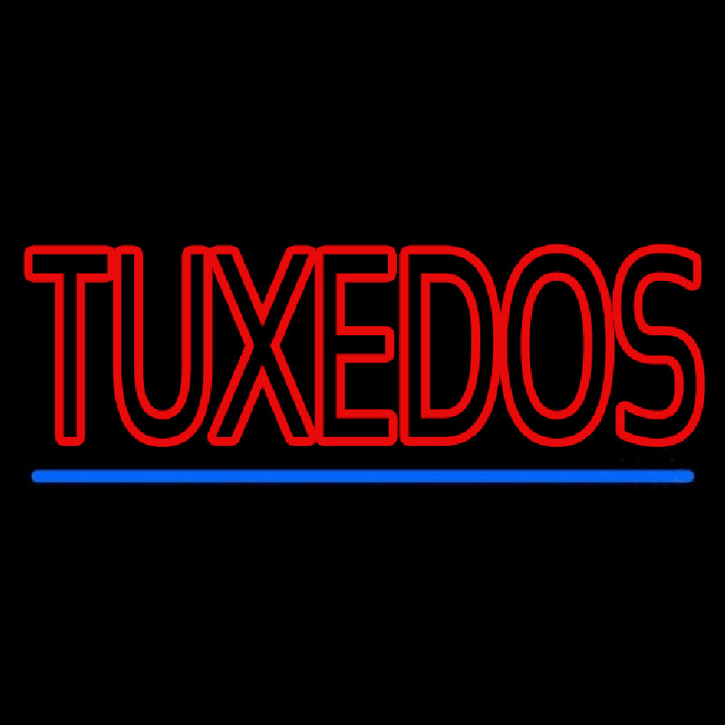 Red Tu edos Blue Line Neonkyltti