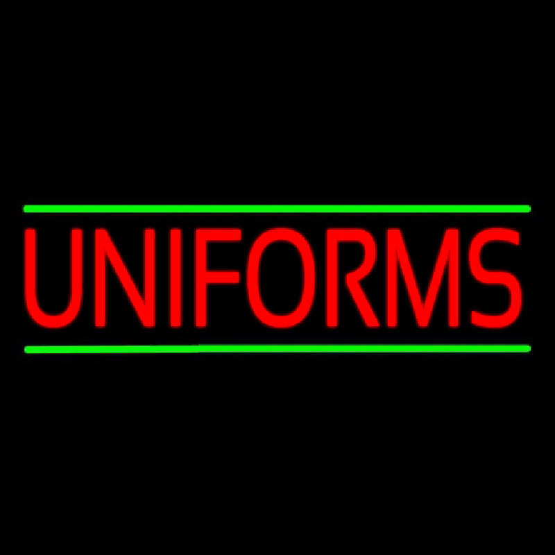 Red Uniforms Green Lines Neonkyltti