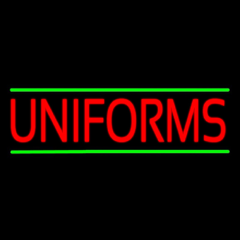 Red Uniforms Neonkyltti