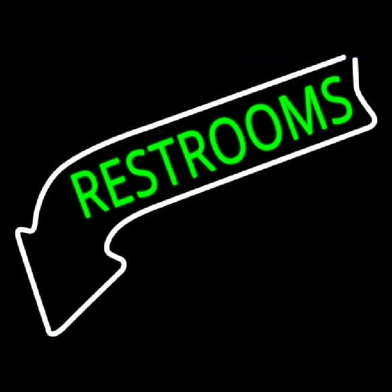Restrooms Neonkyltti