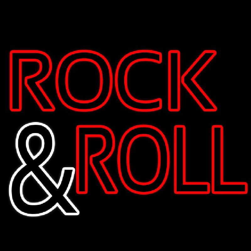 Rock And Roll 1 Neonkyltti